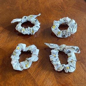 Homemade scrunchies!